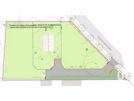 vente terrain à cintegabelle (31550) : à vendre / 729m² cintegabelle
