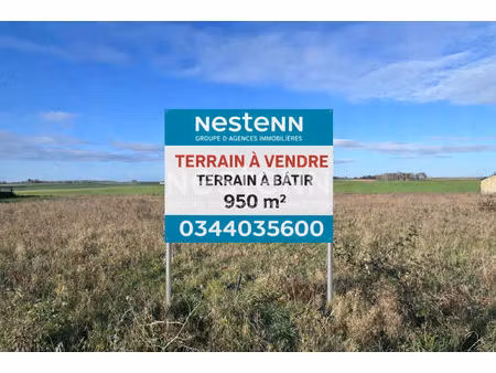 terrain chaumont en vexin 950 m2