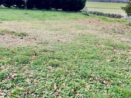 proche de pamiers : terrain plat et constructible a vendre d