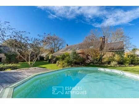 longère de 200m2 à herbignac sur parcelle paysagée