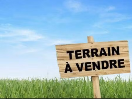 terrain constructible à vendre