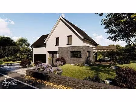 terrain avec maison neuve à vendre