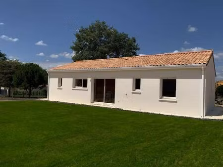 terrain avec maison neuve à vendre