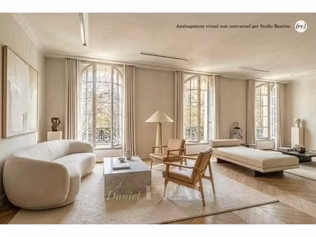 paris xvie - georges mandel - somptueux immeuble - appartement familial et de réception