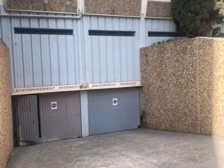 loue box/garage avec prise marseille 2e