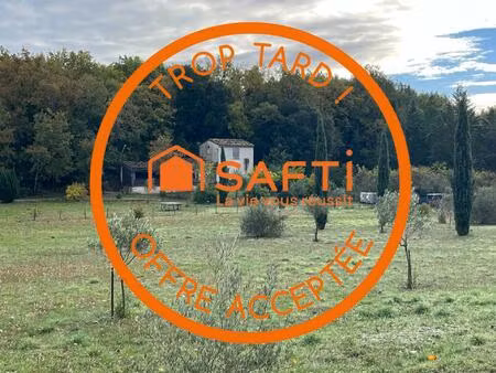 vente maison 2 pièces 17 m² tourves (83170)