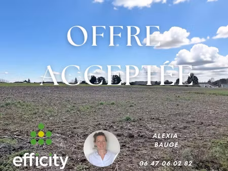 vente terrain 1487 m² à thaims (17120)  57 200 €