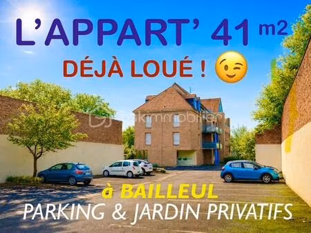 appartement de 41 m² à bailleul