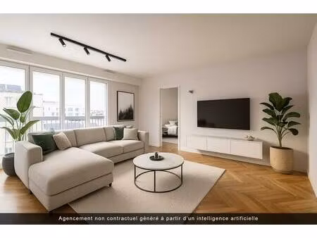 paris 19 - belleville - 3 pieces 70 m² - cave / parkings