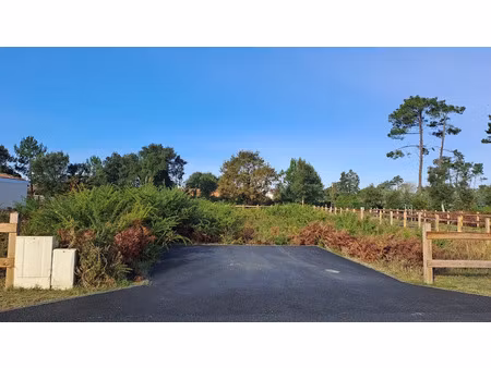 vente terrain 1088 m² à moliets-et-maa (40660)  317 000 €