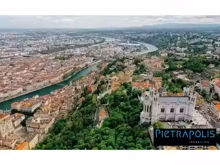 vente terrain à batir 826 m² à lyon 5ème (69005)  1 300 000 €