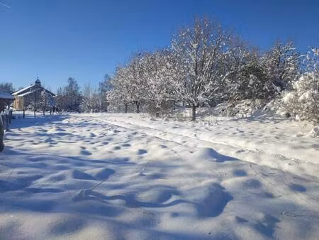 terrain constructible viabilisé à vendre