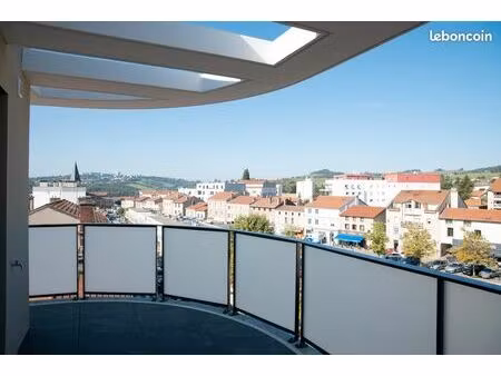 appartement t3 très bon état 97m2 centre la talaudiere