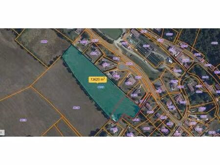 terrain constructible à vendre