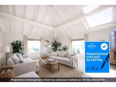 plateau combles à aménager vindry sur turdine (69) 180m² au sol