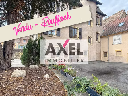 vendu par axel immobilier rouffach ! appartement 120 m2 dan