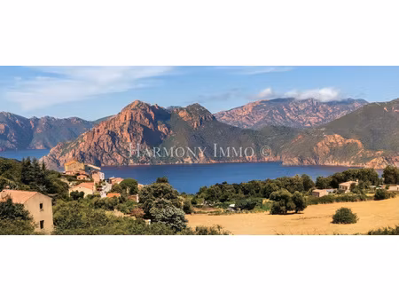 terrain constructible 1648m2 - vue panoramique golfe de port