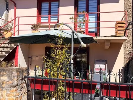 maison de village avec cour – châtillon – aucun travaux – 2 chambres