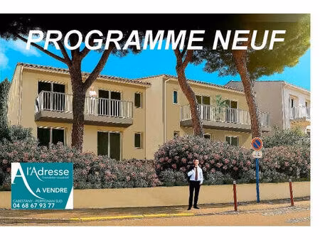 vente programme neuf 3 pièces  75.87m²  cabestany