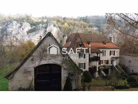 à vendre – ensemble de caractère avec accès direct au lot – bouziès (46330)