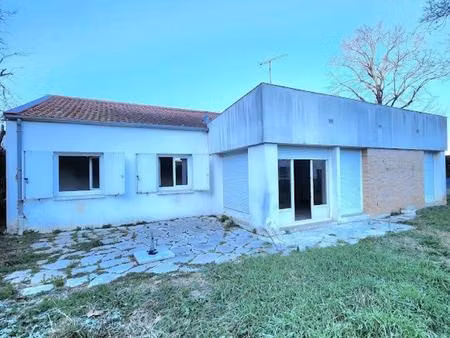 maison plain pied t5 garage sur 1119m2 terrain plat