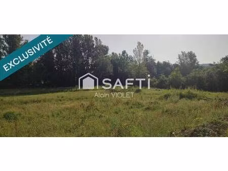 terrain constructible viabilisé à vendre