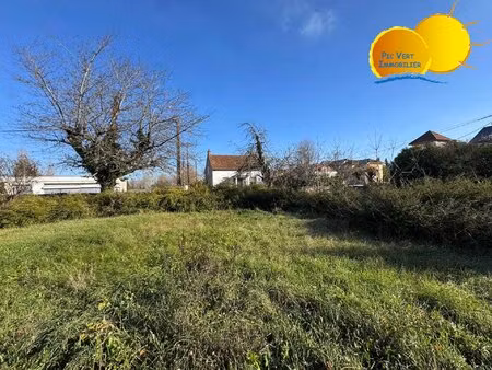 terrain constructible viabilisé au centre de genlis