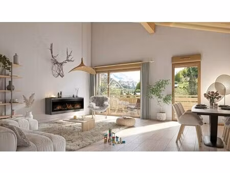 achat appartement 3 pièces 61m² abondance 74360