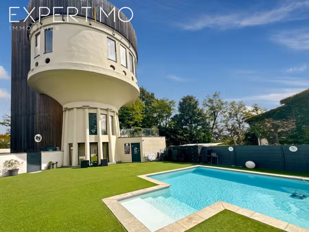 bien atypique – ancien château d’eau entièrement réhabilité – vue panoramique à 360° – tre