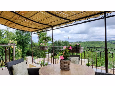 maison de campagne avec piscine et grange et gîte