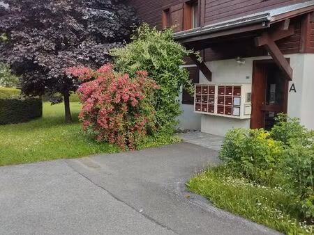 t2 + parking 15min à pied centre ville megève