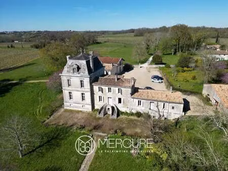 château à vendre à fronsac : 1 650 000 € | 470m²