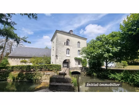 moulin du xvie siècle avec roue à eau parc arboré 5000 m2
