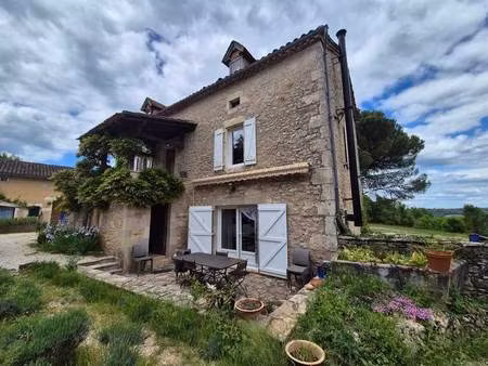 vente maison 11 pièces 383 m² berganty (46090)