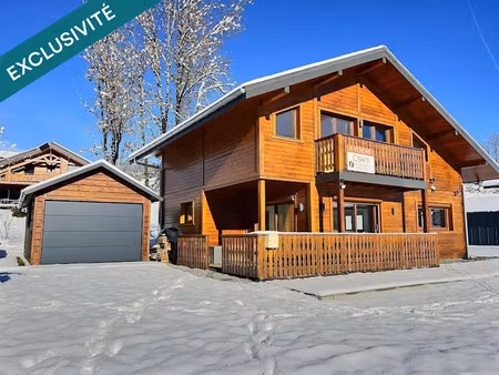 vente maison 5 pièces 130 m² à thollon-les-mémises (74500)  590 000 €