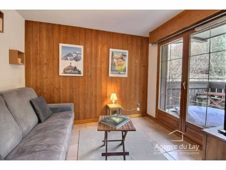 vente appartement 2 pièces 28 m² à les contamines-montjoie (74170)  195 000 €