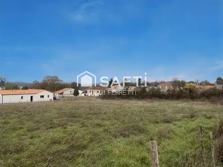 vente terrain 889 m² à péault (85320)  47 250 €