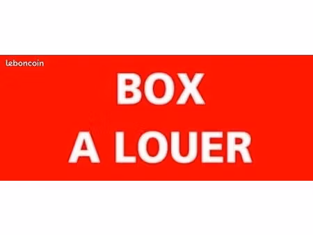 box à louer