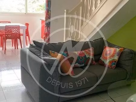 a louer 890 € charmant duplex f2 bis meuble à bas-du-fort