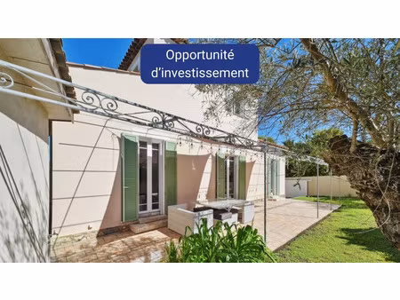 investissement maison occupé à antibes