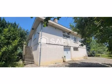 maison 141 m² 4 chambres  grand sous sol - 4195 m² de terrain possible