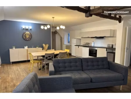 location meublée appartement 3 pièces 81 m² à bourges (18000)  1 600 €