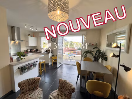 appt 43 m² – 2 pièces + balcon + parking