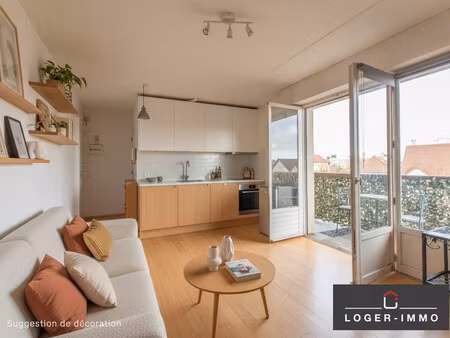 secteur recherché : studio de 23 63 m2 avec grand balcon