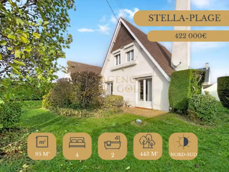 en exclusivite ! nouveaute a stella-plage jolie villa indivi