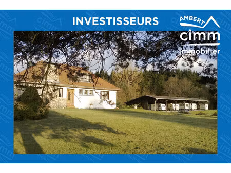 maison avec terrain  hangar et etang