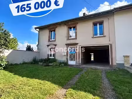 vente maison 7 pièces 157 m² à bonviller (54300)  165 000 €