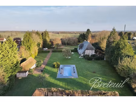 vente maison 10 pièces 371 m² à ablon (14600)  1 699 000 €