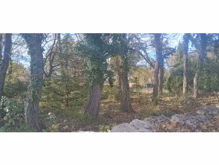 vente terrain 1830 m² à barjac (30430)  110 000 €