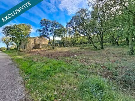 terrain de 2 329 m² avec ruine à réhabiliter – dio-et-valquières